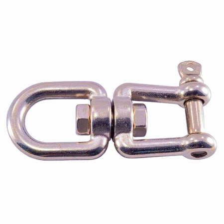 Midwest Fastener 5/16" x 3-1/2" 316 Stainless Steel Eye/Jaw Swivels 2PK 35826